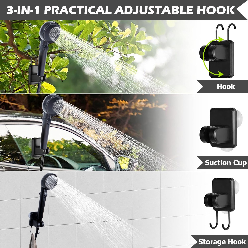 Portable Camping Shower in use 7
