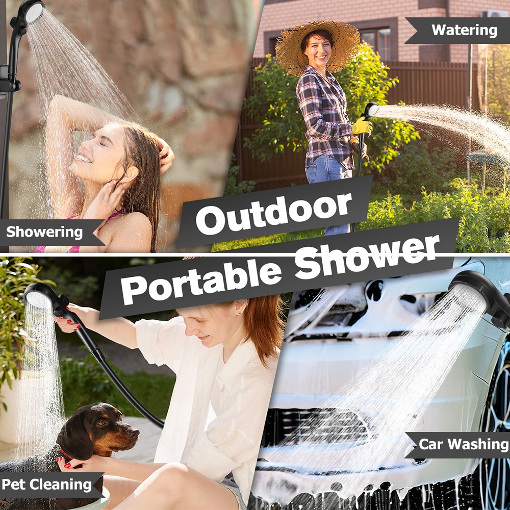 Portable Camping Shower in use 8